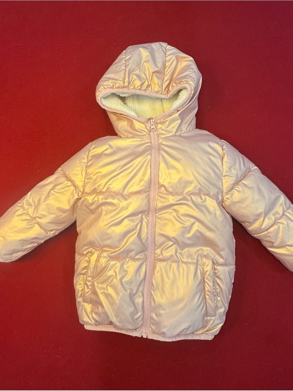 Swiss Tech Girl’s Pink Insulated Cozy Puffer Jacket Size 5T